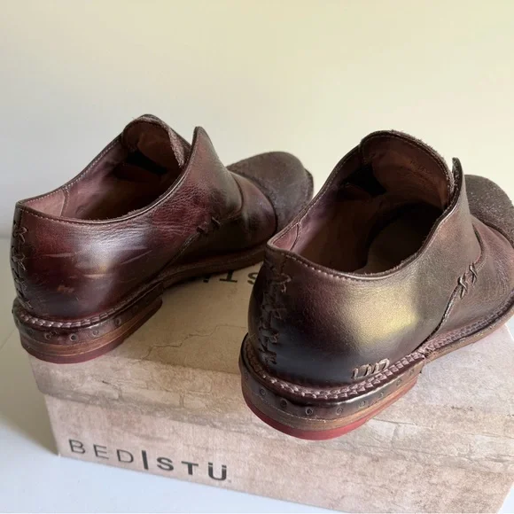 Bed Stu Rose Leather Loafer Women’s 10 - Picture 8 of 12